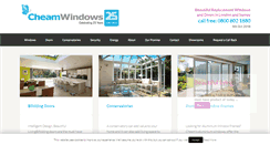 Desktop Screenshot of cheamwindows.co.uk